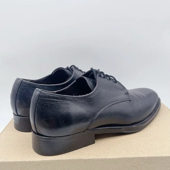 BRUNO MAGLI Cilo Men's Oxford Derby Dress Shoes Black Leather US 9 M MSRP $395